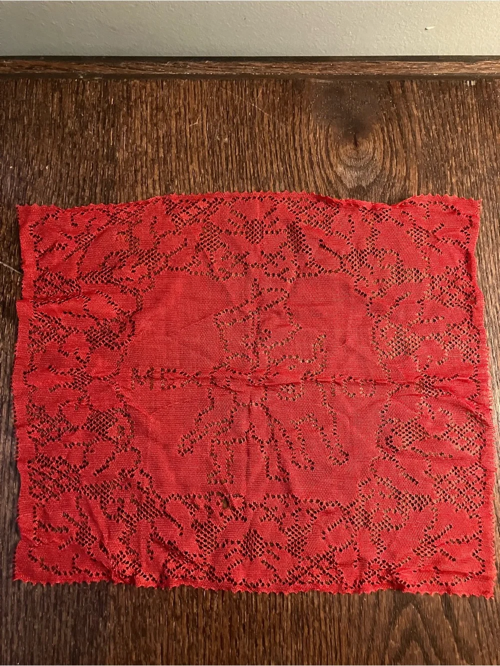 Lot of Four Red Handkerchiefs